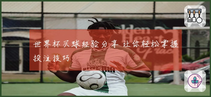 世界杯买球经验分享 让你轻松掌握投注技巧